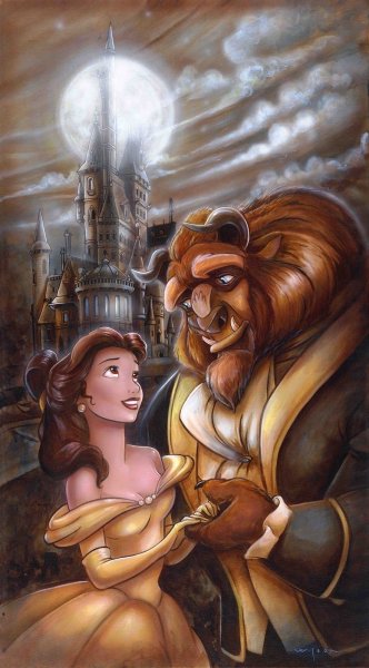 Белль красавица и чудовище Дисней 1991