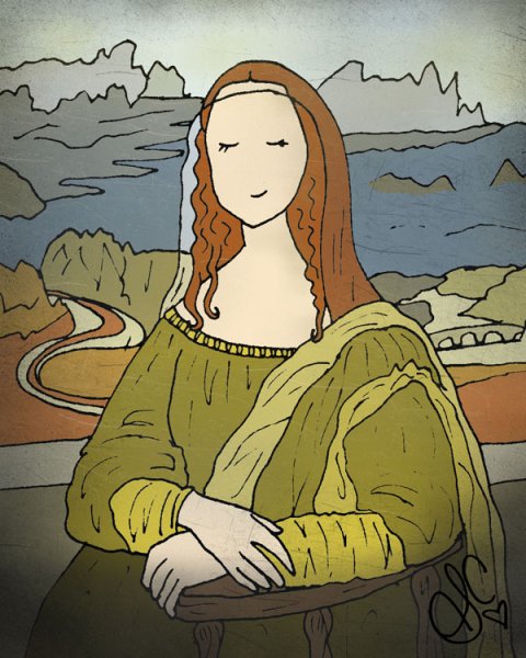 Лиза рисунок