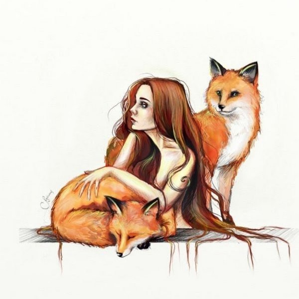 Kitsune (kitsunemimi, кицуне, Кицунэ)