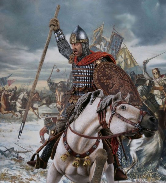 Александр Невский Ледовое побоище