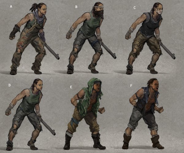 The last of us концепт персонажей Джоэл