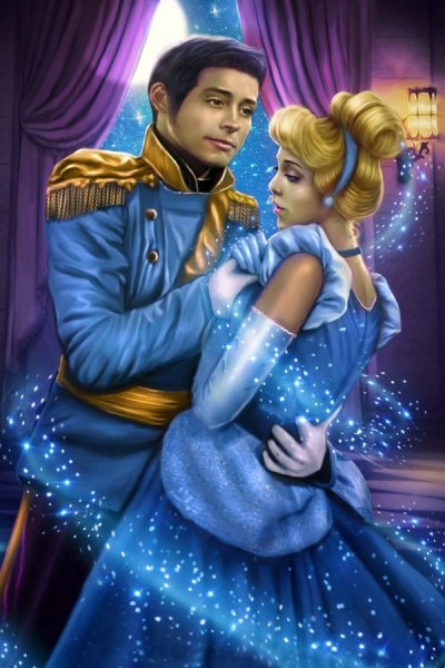 Принц Чарминг Золушка арт
