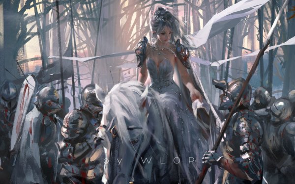 Художник: Ван Лин (wlop)
