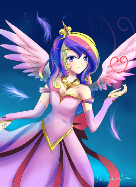 My little Pony принцесса Каденс аниме
