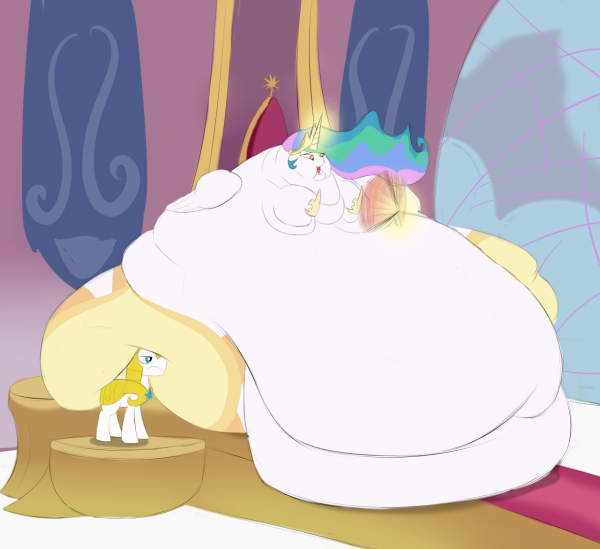 Fat принцесса Селестия