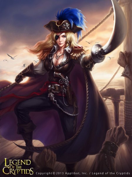 Legend of the cryptids пираты