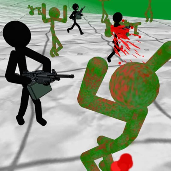 Stickman против зомби