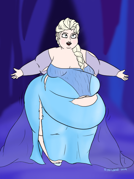 Fat Эльза и Анна