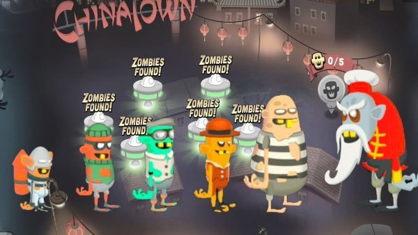 Zombie Catchers китайский квартал