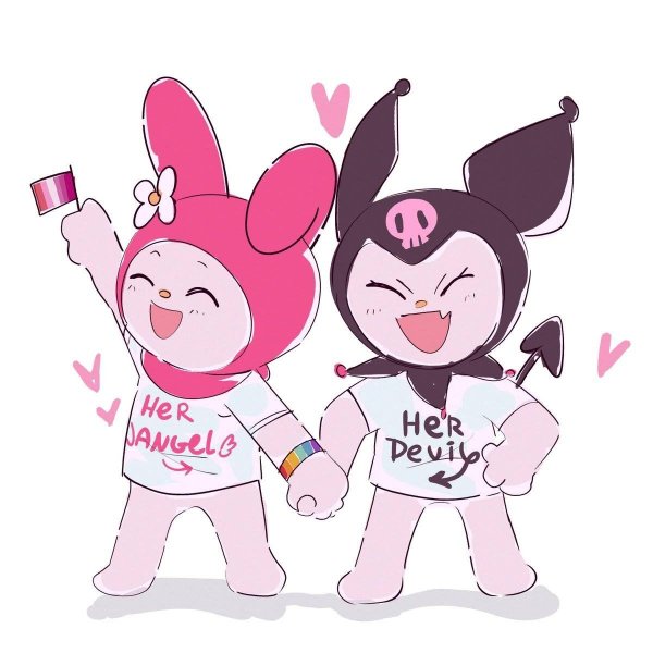 Kuromi в виде человека
