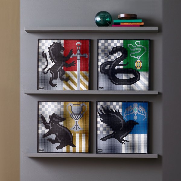 LEGO Art 31201 Harry Potter™ Hogwarts™ Crests