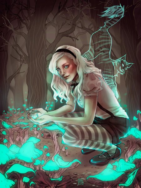 Wistful принцессы Алиса