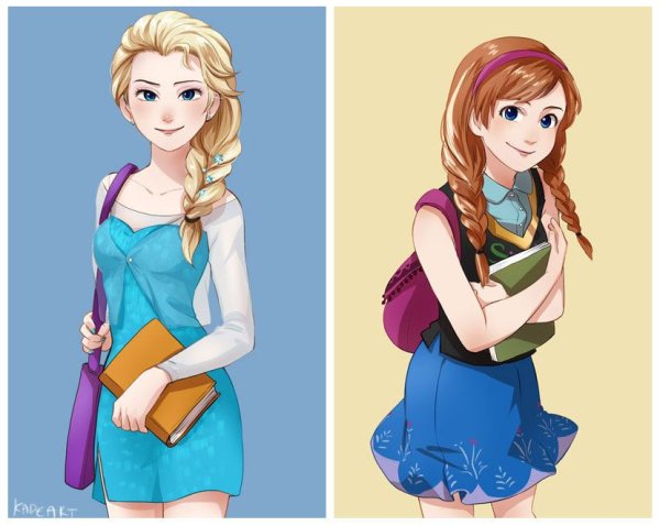 Frozen Anna fanart