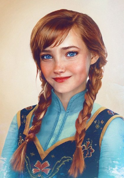 Принцесса Эльза и Анна и. Рапунцель