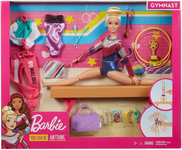 Набор игровой Barbie гимнастка gjm72