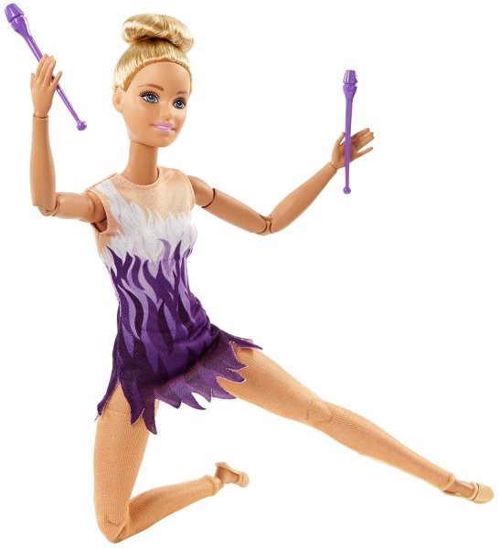 Кукла Barbie безграничные движения гимнастка, 29 см, fjb18