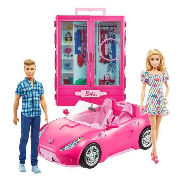 Набор Barbie гламурный кабриолет, djr55