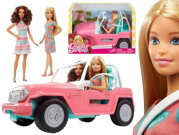 Машинка Barbie внедорожник gmt46