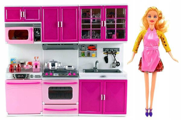 Happy Kitchen куклы с мебелью а8-78