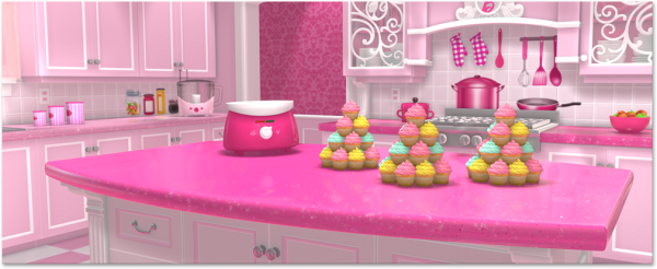 Кухня Барби SIMS 4