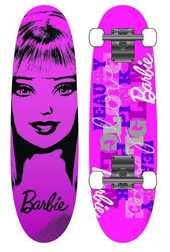 Скейтборд Powerslide super Barbie Skateboard '16