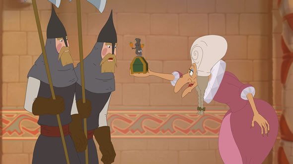 Три богатыря на дальних берегах кадры