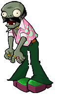 Plants vs Zombies зомби танцор