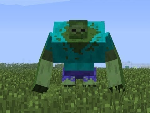 Minecraft зомби МУТАНТ