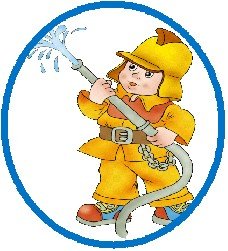 Эмблема пожарных для детей