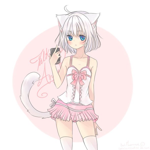 Кошка Анжела аниме
