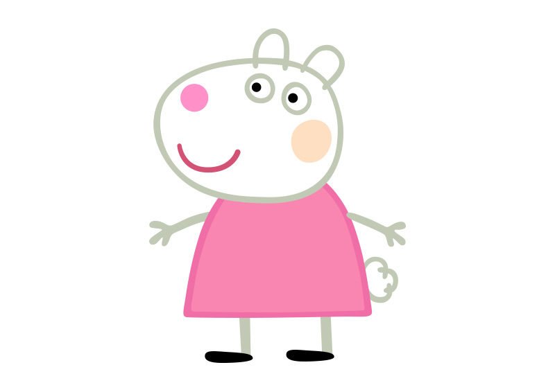 Свинка Пеппа — раскраски для детей скачать онлайн бесплатно