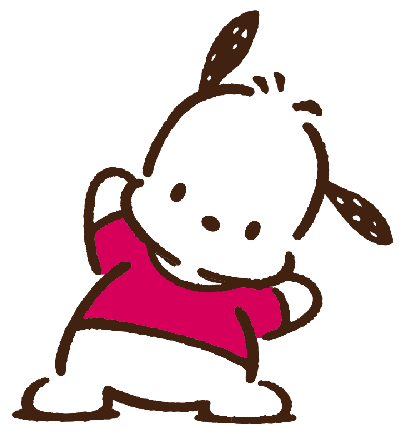 Pochacco hello Kitty