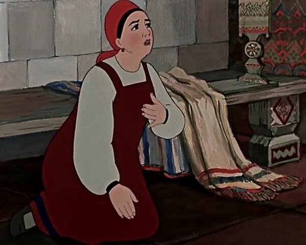 Сказка о мёртвой царевне и семи богатырях Чернавка