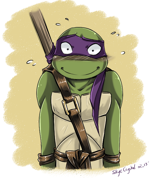 Донателло TMNT 2012 арт