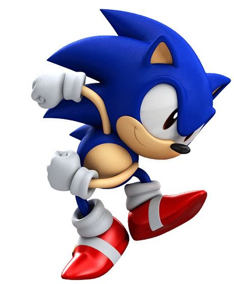 Соник бежит Sonic CD