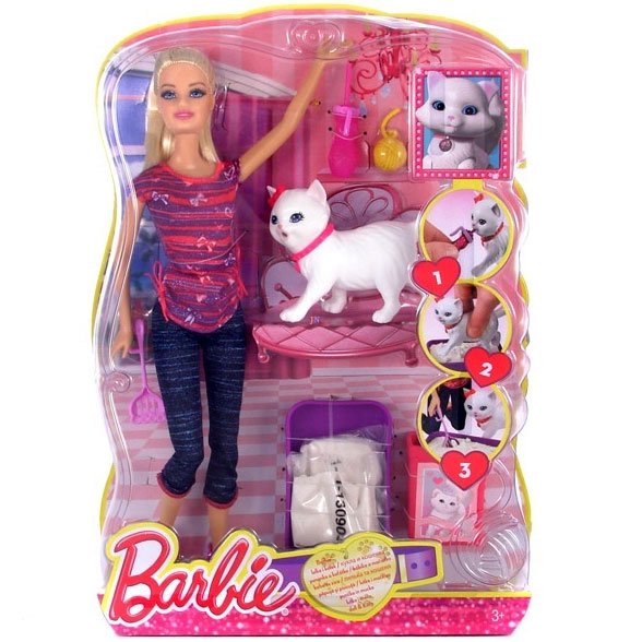 Barbie игровой набор с куклой Potty Training Blissa