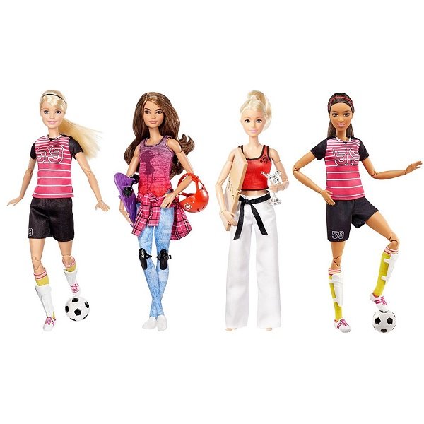 Кукла Barbie куклы-спортсменки в асс. Mattel dvf68