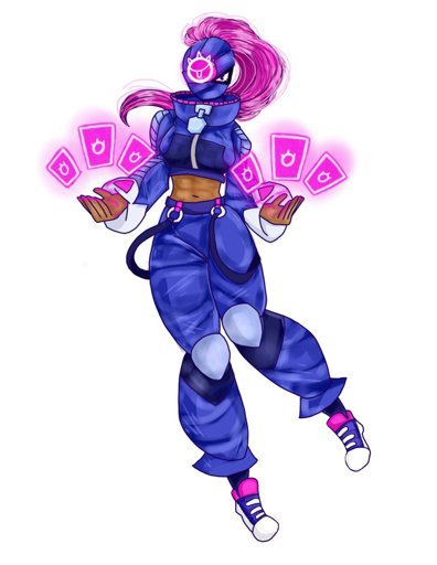Ниндзя тара арт Brawl Stars