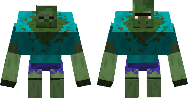 Minecraft зомби МУТАНТ