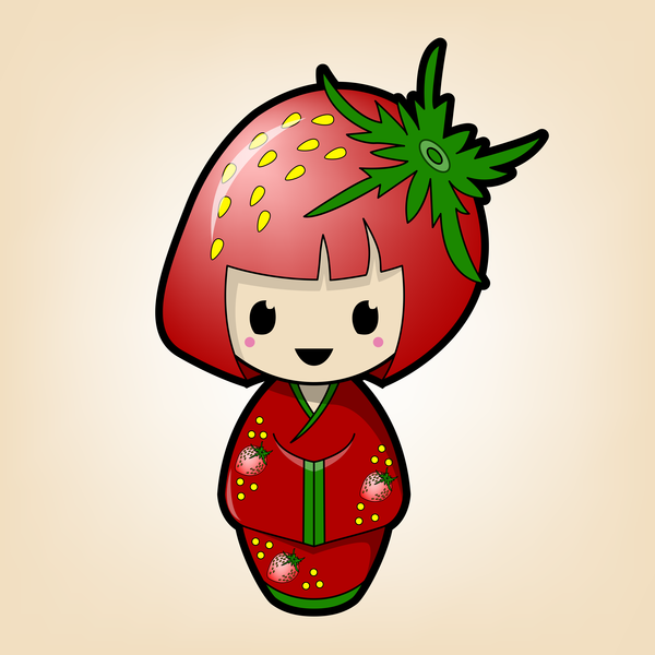 Клубника череп