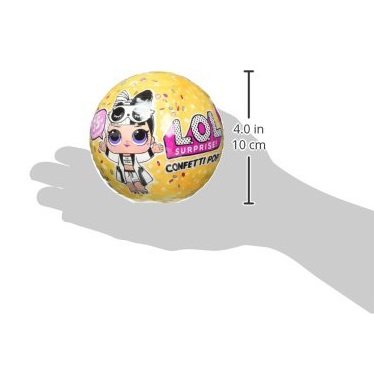 Кукла-сюрприз mga Entertainment в шаре lol Surprise 3 Confetti Pop, 8 см, 551515
