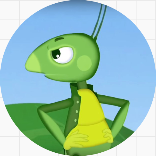 Кузнечик из Лунтика