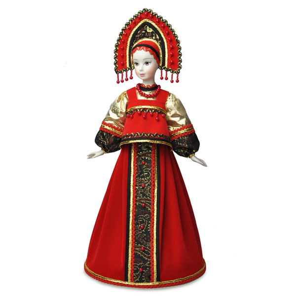 Кукла в кокошнике
