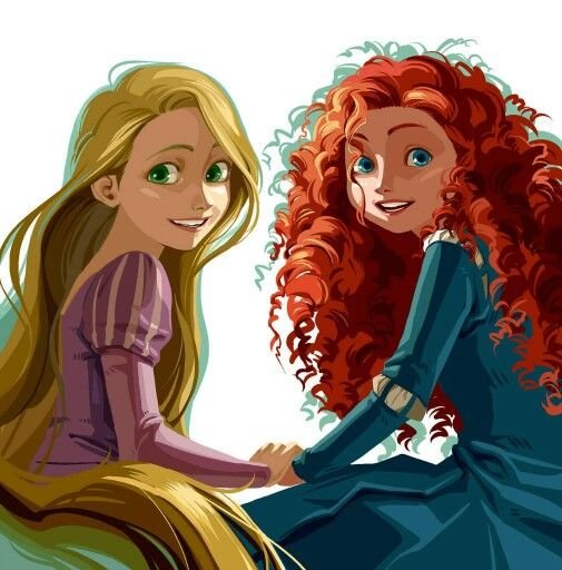 Принцессы Disney Рапунцель Мерида
