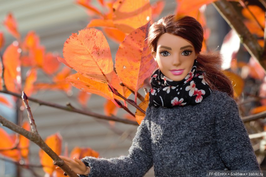 Платковая кукла Осень