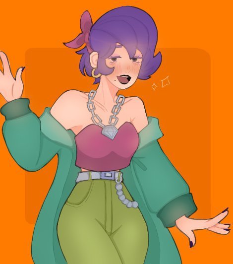 Лола арт Brawl Stars