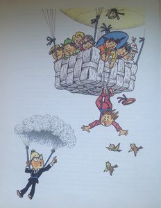 Арты незнайка и его друзья на воздушном шаре (46 фото)