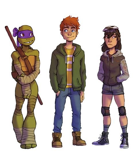 TMNT Донателло и Кейси 2012