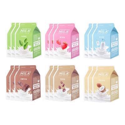 Маска для лица тканевая a'PIEU White Milk one-Pack 21гр