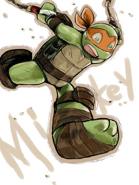 Микеланджело TMNT 2012